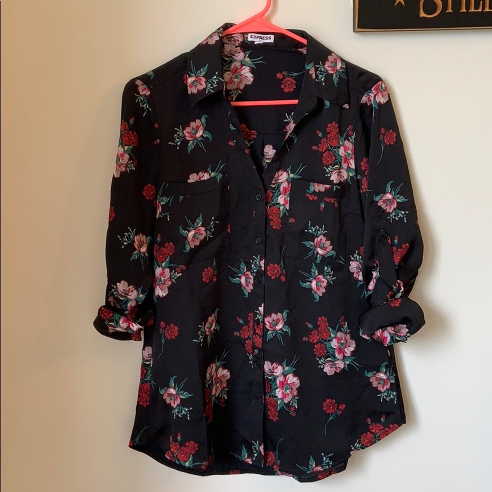 Express button down!